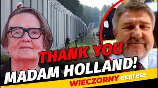 Europoseł PiS Bogdan Rzońca THANK YOU MADAM HOLLAND [upl. by Melgar]