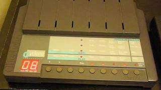 Oberheim Cyclone Arpeggiator Chord Trigger 1988 [upl. by Enilrad]