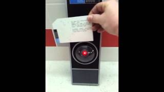 HAL 9000 panel with working electronics [upl. by Abdella279]