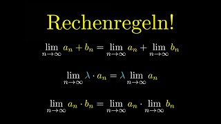 Rechenregeln für Grenzwerte Limes Grenzwerte berechnen [upl. by Tom227]