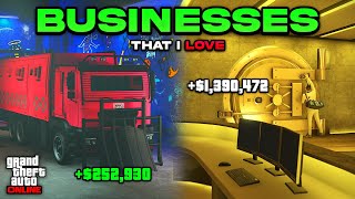 My Favorite Businesses To Make Money in GTA 5 Online Updated [upl. by Atiuqihs747]