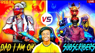 🌿FREE FIRE LIVE🌿PLAYING 1 VS 6 KHATARNAK😎CUSTOM ROOM GAME PLAY 🎮🎯 ON LIVE  GARENA FREE FIRE [upl. by Burford]