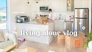 moving into my new apartment🌷🧸 new year new home empty apartment tour pulling allnighter to pack [upl. by Halbeib379]