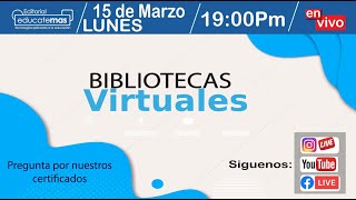 📹Bibliotecas digitales parte 1 [upl. by Fayth248]