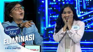 Kelucuan Ekspresi Yulita Amira Saat Di Prank Oleh Para Juri  Elimination 1  Indonesian Idol 2021 [upl. by Aynotan]