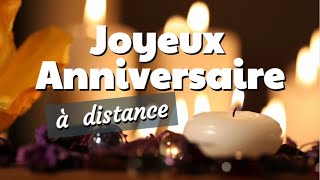 Joyeux Anniversaire  Jolie carte virtuelle à distance [upl. by Nostaw790]