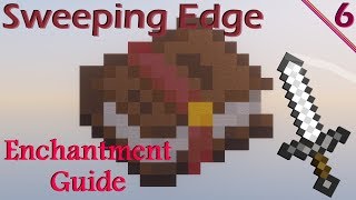 Minecraft  Sweeping Edge Enchantment [upl. by Arotahs]