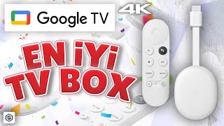 Apple Tvden Daha Mı İyi Google TV 4K Chromecast inceleme [upl. by Justen796]