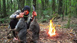 Wallaby Catch Forage COOK 60 Day Hunt amp Gather Challenge [upl. by Beichner464]