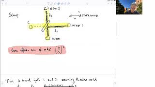 33 MichelsonMorley Experiment [upl. by Cone]