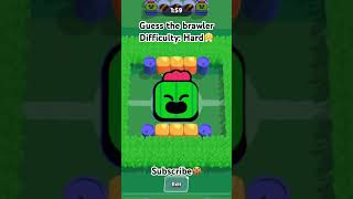 Guess the Brawler Difficulty Hard😤 brawlstars [upl. by Wilen818]