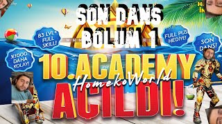 HOMEKOWORLD 10ACADEMY SON DANS BOLUM 1 knightonline homekoworld logoswar [upl. by Annemarie]