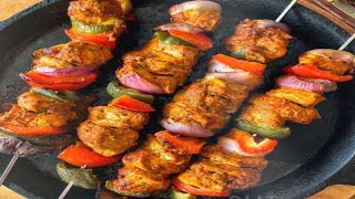 Easy Shashlik Recipe 😊  BARBQ 🍖  Food Recipes 🫶🏻  Foodie fix 💗 [upl. by Malcolm]