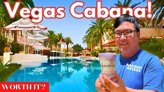 Las Vegas Pool Cabanas Wynn Resort Full Tour and Review [upl. by Estey993]