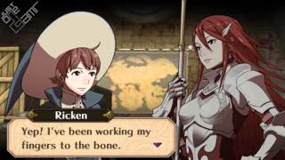 Fire Emblem Awakening  Ricken amp Cordelia Support Conversations [upl. by Anitsenre]