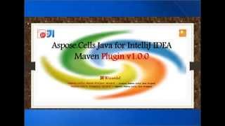 AsposeCells Java for IntelliJ IDEA Maven  Plugin v1000 Released [upl. by Mccall334]