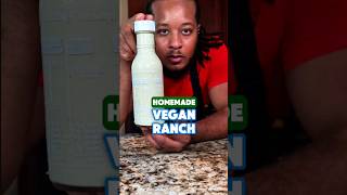 Homemade Vegan Ranch youtubeshorts veganrecipe easyrecipe plantbased saladdressing sauce [upl. by Zaslow]