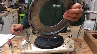 GARRARD Turntable Restoration By Darrel Bostow [upl. by Shanks]