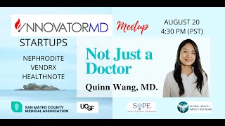 Quinn Wang MD  Ophthalmologist Founder amp CEO at Quadrant Eye Instant remote eye exams [upl. by Sebastien]