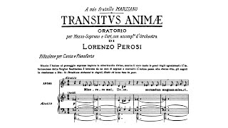 Lorenzo Perosi – Transitus animae [upl. by Beshore74]