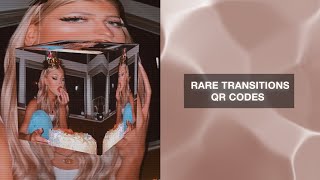 rare transitions on video star  qr codes [upl. by Kalagher641]