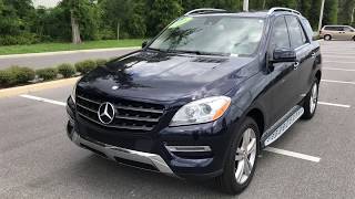 2015 MERCEDES BENZ ML350 4 MATIC PREOWNED  BMW OF OCALA  WALKAROUND [upl. by Kynthia]