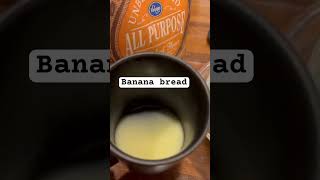 Making banana bread bananabread athome cooking sweeet dessert foryou fyp [upl. by Imer]