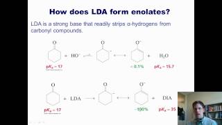 Chapter 19 – Enolate Reactions Part 1 of 3 [upl. by Akihsat223]