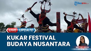 Suasana Kukar Festival Budaya Nusantara 2024 di Tenggarong Pamerkan Budaya Lokal dan Nusantara [upl. by Annaynek]