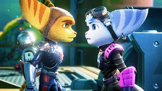 Ratchet Has a Crush on Rivet All Scenes  Ratchet amp Clank Rift Apart PS5 2021 [upl. by Annelak]