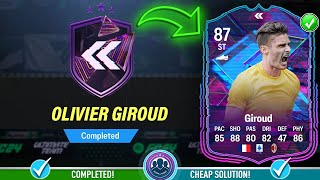 87 Flashback Olivier Giroud SBC Completed  Cheap Solution amp Tips  FC 24 [upl. by Akeret]