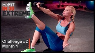 Abs Workout Challenge 2 Susan Becraft  BeFit in 30 Extreme Month one [upl. by Norbel]