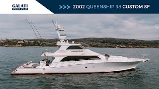 SOLD Custom Sportfish Yacht For Sale  2002 98 Queenship quotPRIME TIMEquot [upl. by Yespmed707]