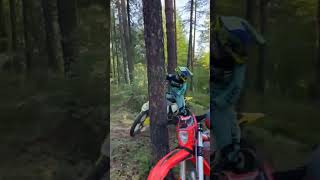 GR7 2t 2024 неудачный дубль like подпишись enduro motocross dirtbike [upl. by Aileahcim]