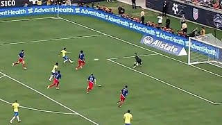 Rodrygo Goal Vs USA  USA Vs Brazil Highlights  Friendly Match 2024 [upl. by Akeryt779]