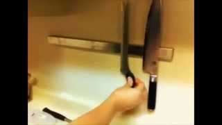 MIU France Stainless Steel Magnetic Knife Bar 20 Inch [upl. by Marybelle]