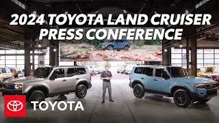 AllNew 2024 Toyota Land Cruiser Reveal Event  Toyota [upl. by Kcirret]