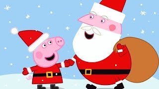 Peppa Pig Full Episodes üéÑ Santa‚Äôs Visit üéÑ Cartoons for Children [upl. by Secilu195]