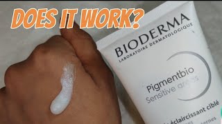 Bioderma Pigment bio Sensitive Areas ✨Does it Work✨ brightening whitening darkspots [upl. by Durante434]