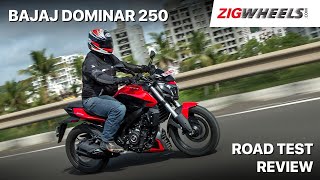 🏍️ Bajaj Dominar 250 Road Test Review  Is It Better Than The Dominar 400  ZigWheels [upl. by Erdei506]