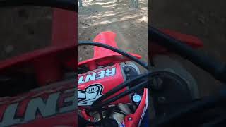 One lap on a 24 Honda CRF 450R [upl. by Ardek]