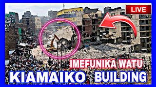 BREAKING NEWS  KIAMAIKO BUILDING C0LLAPSE  IMEFUNIKA WATU NDANI [upl. by Feledy]