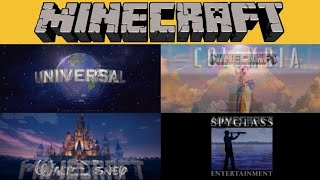 The 10 Best Movie Studio Logos in Minecraft [upl. by Drawe]