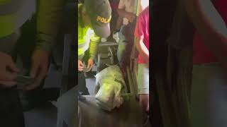 Policía detuvo a pasajero que trasladaba 3 kilos de marihuana en bus intermunicipal en Sabanagrande [upl. by Spevek]