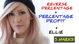 Reverse Percentage and Percentage Profit  GCSE MATHS 2019 [upl. by Ecenahs]