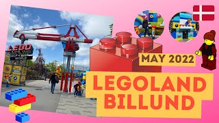 Legoland Billund  May 2022 visit [upl. by Nanam]