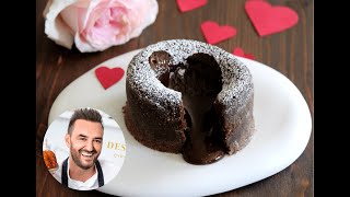 Coeur coulant au chocolat façon Cyril Lignac pour la Saint Valentin 💖💖💖 [upl. by Ricca]