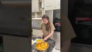 Masak2 edisi sambut orangtua dari berhaji adayinmylife youtubeshorts viral [upl. by Ydennek681]