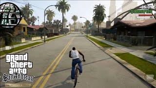 GTA San Andreas Definitive Edition Android TAPI DI HP KENTANG [upl. by Nicki565]