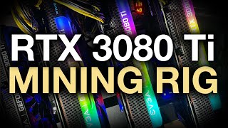 RTX 3080 Ti GPU Mining Rig [upl. by Afatsom]